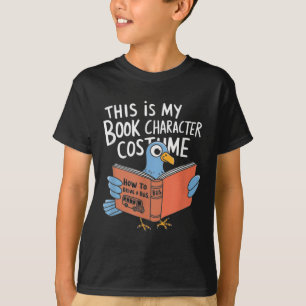 Camiseta Este Es Mi Carácter De Libro Costume Gracioso Niño