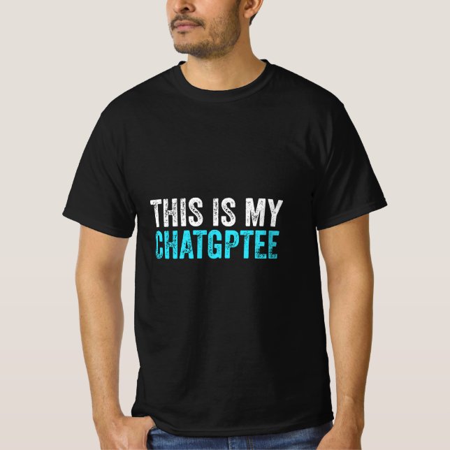 Camiseta Este es mi Chatgptee divertido (Anverso)