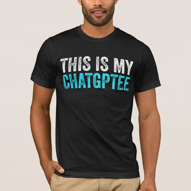 Camiseta Este es mi Chatgptee divertido (Anverso)