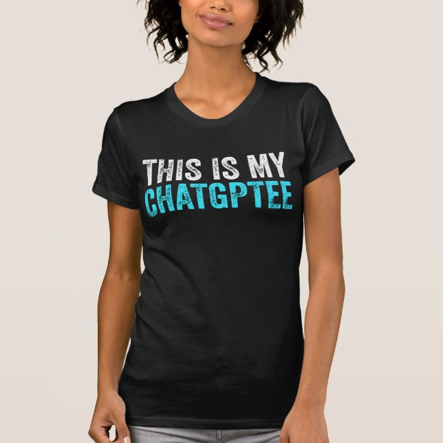 Camiseta Este es mi Chatgptee divertido (Anverso)