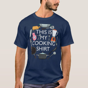 Camiseta Este Es Mi Chef De Cocina Graciosa De Hobby.