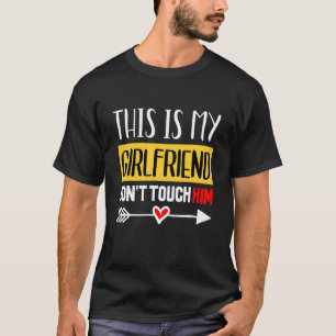 Camiseta Este es mi Chica amigo, no le toques las citas
