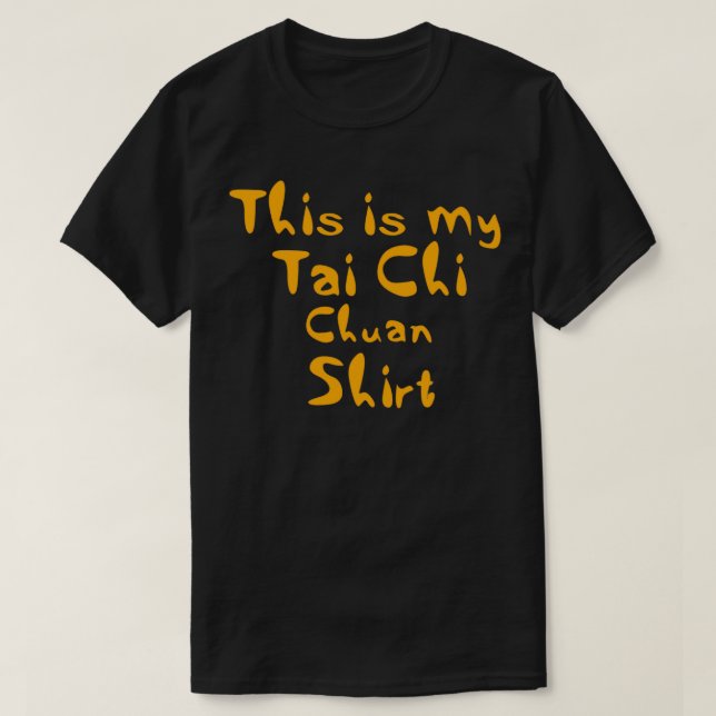 Camiseta Este es mi chuan Tai chi (Diseño del anverso)