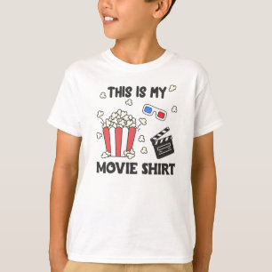Camiseta Este Es Mi Cine De Cine De Camisas De Película.