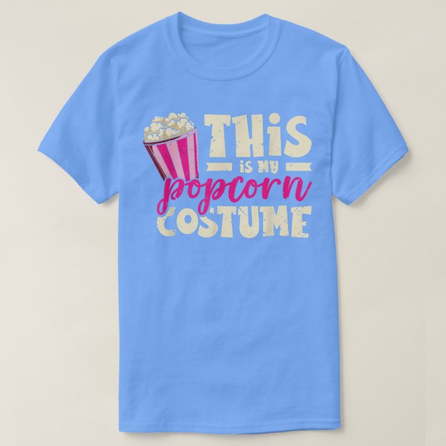 Camiseta Este Es Mi Cine Nocturno De Películas De Popcorn (Diseño del anverso)