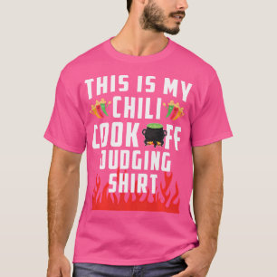 Camiseta Este Es Mi Cocinero De Chile Juzgando Spicy Pepper