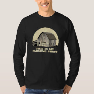 Camiseta Este Es Mi Cosechador De Humor Agrícola