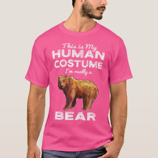Camiseta Este Es Mi Cosplay De Osos Animales Kawaii