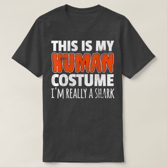 CAMISETA ESTE ES MI COSTUMBRE HUMANO QUE REALMENTE SOY UN H (Diseño del anverso)