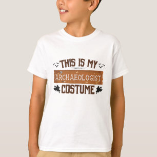 Camiseta Este Es Mi Costume Arqueólogo Halloween