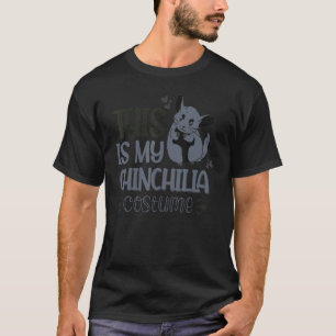 Camiseta Este Es Mi Costume Chinchilla 2