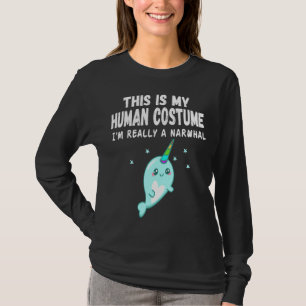 Camiseta Este Es Mi Costume Humano 2020 Realmente Soy Un Na