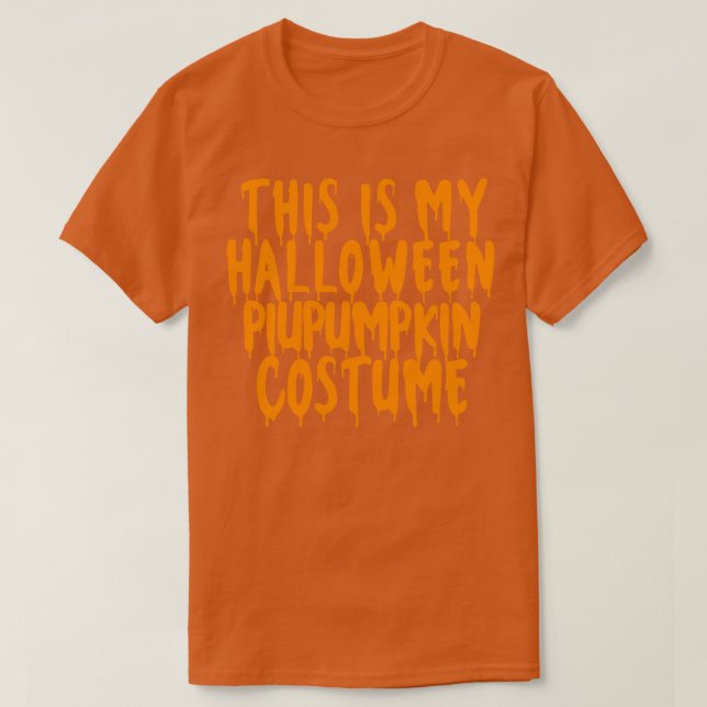 Camiseta Este Es Mi Cou De Halloween De Calabaza De Hallowe (Diseño del anverso)