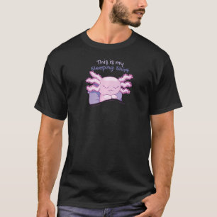 Camiseta Este Es Mi Cuto Durmiente Relaxolotl Axolotl Quest