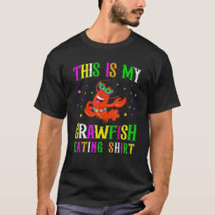 Camiseta Este Es Mi Depredadora Comer Máscara Mardi Gras