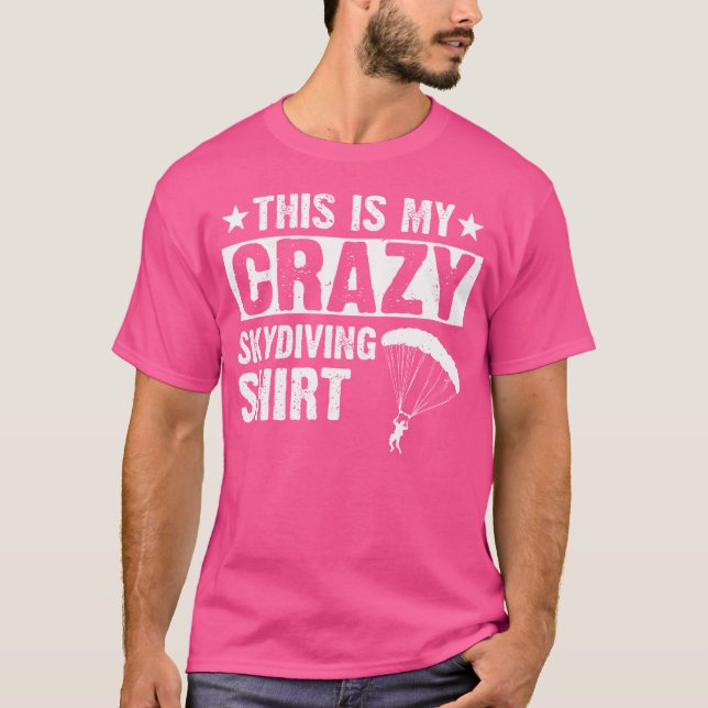 Camiseta Este Es Mi Descanso Skydiver Skydiver (Anverso)