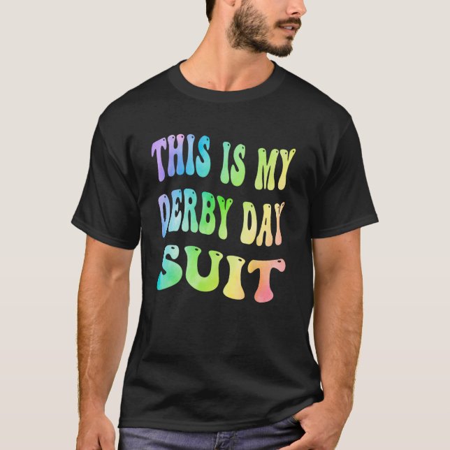 Camiseta Este Es Mi Día De Derby Suit Derby Day 2023 Horse  (Anverso)