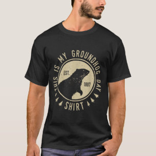 Camiseta Este Es Mi Día De La Marmota Amantes De Las Marmot