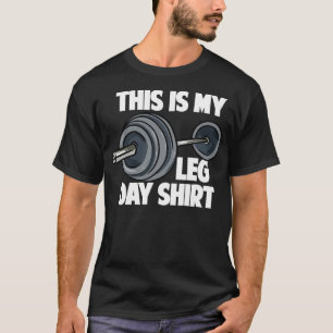 Camiseta Este Es Mi Día De La Pierna