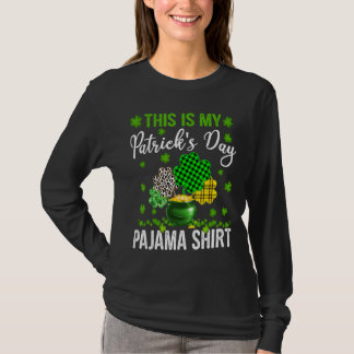 Camiseta Este es mi Día de San Patricio, Pajama Leopard Pla