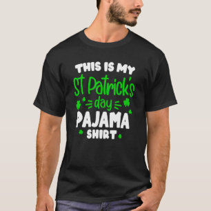 Camiseta Este Es Mi Día Gracioso Para San Patricio.