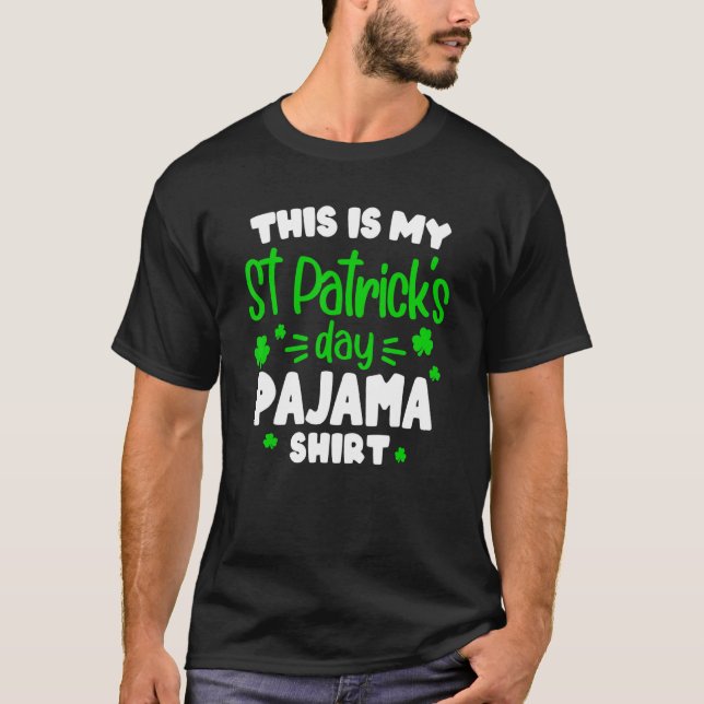 Camiseta Este Es Mi Día Gracioso Para San Patricio. (Anverso)