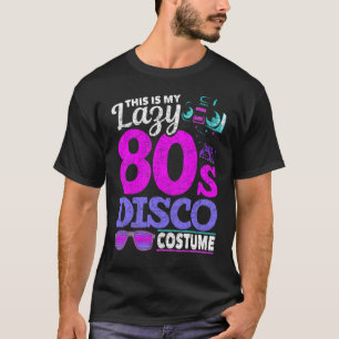 Camiseta Este es mi disco de 80, disco disfraz Fiesta músic