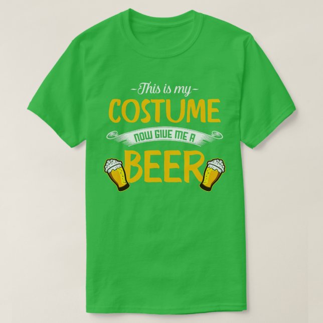 Camiseta Este Es Mi Disfraz Ahora Dame Un Halloween De Cerv (Diseño del anverso)