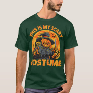 Camiseta Este es mi disfraz aterrador Candy Spooky Scary Ha