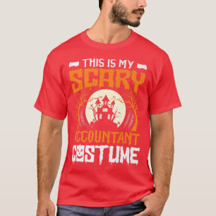 Camiseta Este Es Mi Disfraz Contador Para Halloween