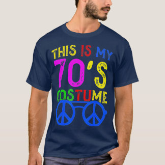 Camiseta Este es mi disfraz de 70, divertida Halloween de l