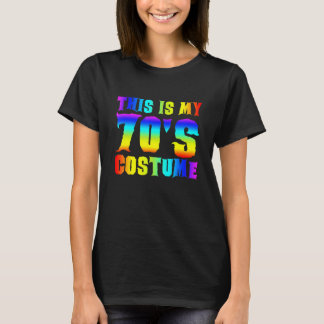 Camiseta Este es mi disfraz de 70 hombres felices de Hallow