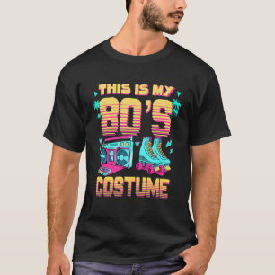 Camiseta Este es mi disfraz de 80's retro vintage 80s Bro 1