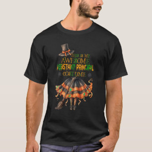 Camiseta Este es mi disfraz de asistente principal de Hallo