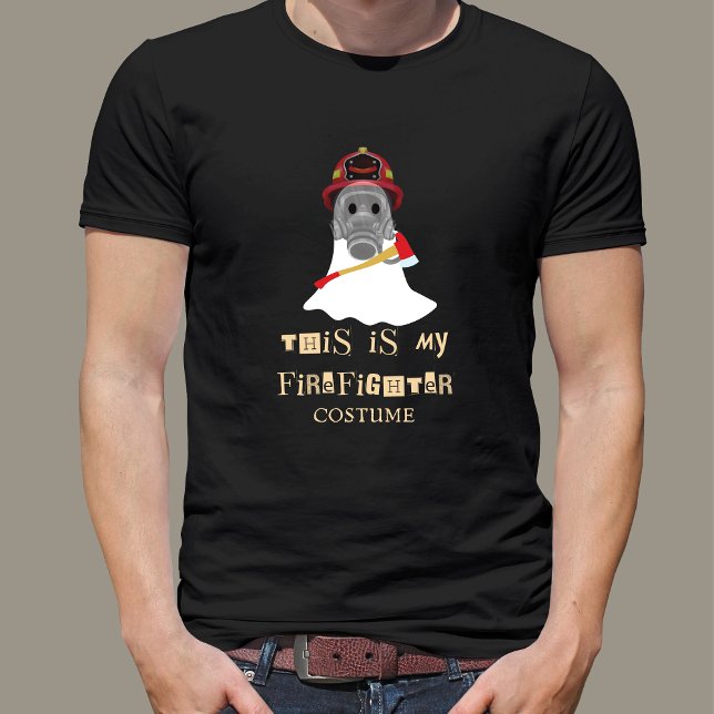 Camiseta Este es mi disfraz de bombero (This is my Firefighter Costume T-Shirt)