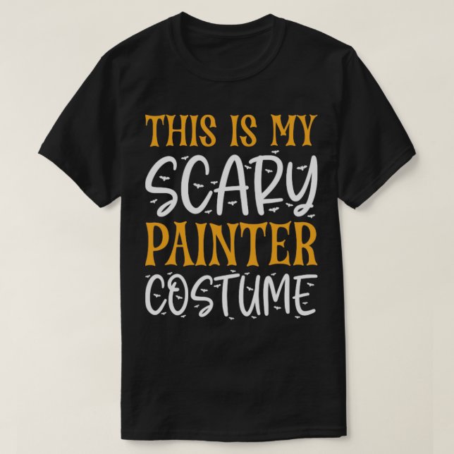 Camiseta Este Es Mi Disfraz De Cartel. (Diseño del anverso)