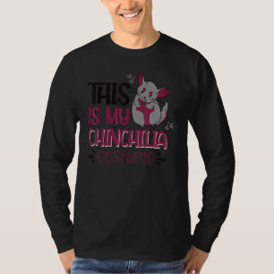 Camiseta Este Es Mi Disfraz De Chinchilla