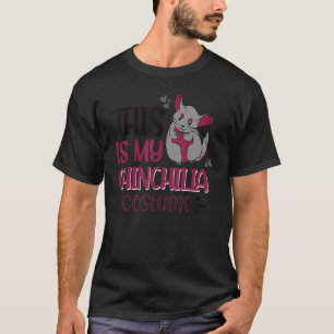 Camiseta Este Es Mi Disfraz De Chinchilla