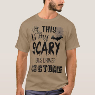 Camiseta Este Es Mi Disfraz De Conductor De Autobús 1
