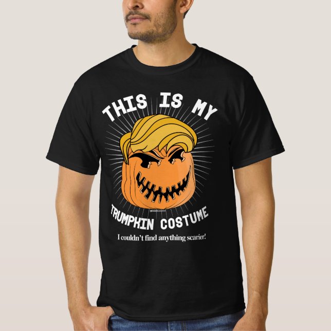 Camiseta Este es mi disfraz de Donald Trumpkin (Anverso)