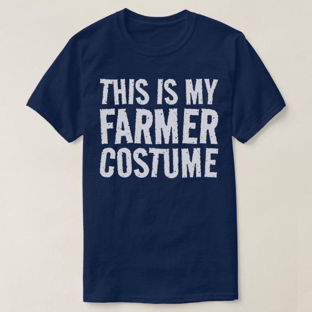 Camiseta Este es mi disfraz de granjero (Diseño del anverso)