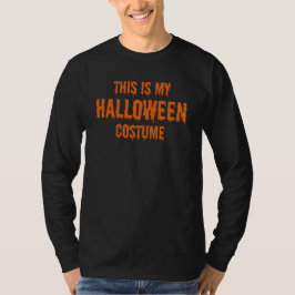 Camiseta este es mi disfraz de halloween