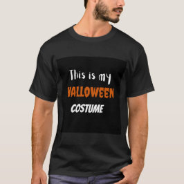 Camiseta Este Es Mi Disfraz De Halloween