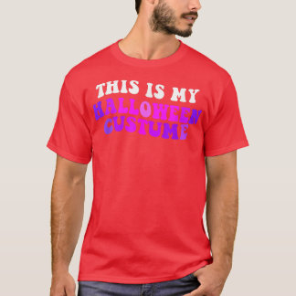 Camiseta Este Es Mi Disfraz De Halloween2715