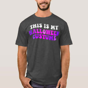 Camiseta Este Es Mi Disfraz De Halloween 2714