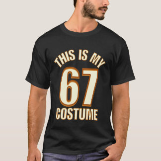 Camiseta Este es mi disfraz de Halloween 67 Meme Lazy Brain