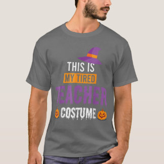 Camiseta Este es mi disfraz de Halloween aterrador de maest