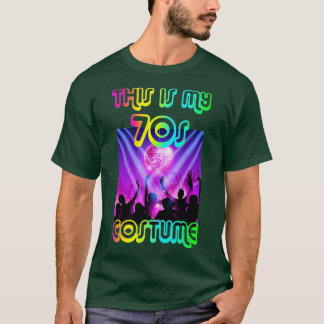 Camiseta Este es mi disfraz de Halloween de 1970