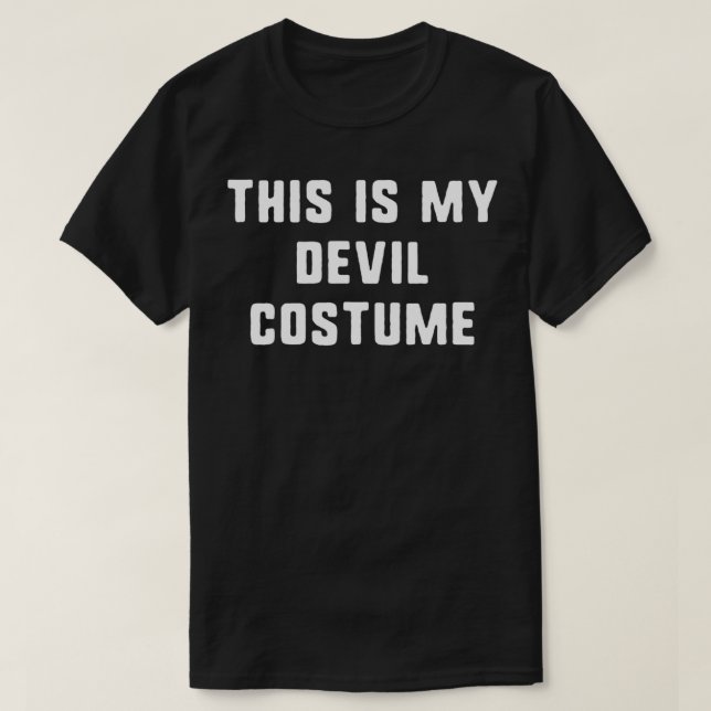 Camiseta Este Es Mi Disfraz De Halloween Desagradable (Diseño del anverso)