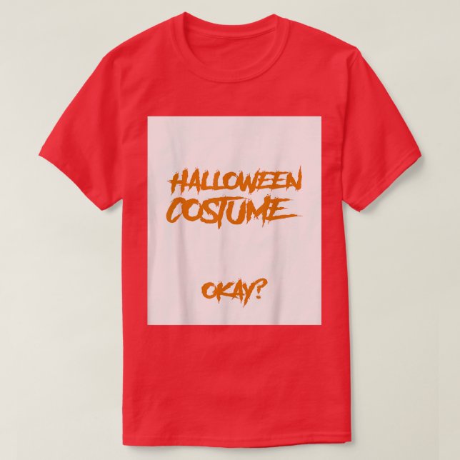 Camiseta Este Es Mi Disfraz De Halloween En El Que Trabajé  (Diseño del anverso)
